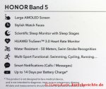 Honor Band 5 Fitness Armband - Features